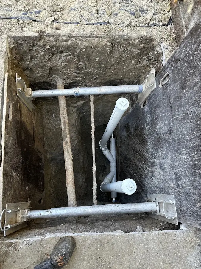 Experienced plumber completing Gas Line Repair work in Statesville